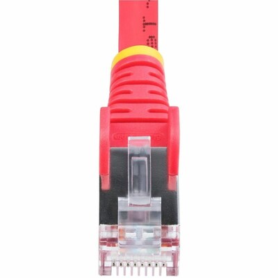 StarTech 6 ft. CAT-6a Ethernet Cable, 27AWG, Red (NLRD-6F-CAT-6a-PATCH)