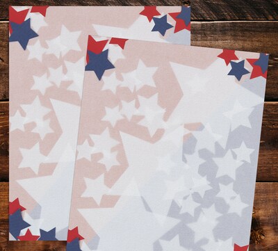 Great Papers! Everyday Letterhead, Stars, 80/Pack (2014285)