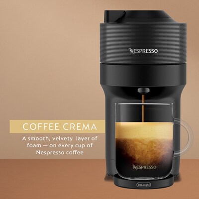 Nespresso Vertuo Pop+ Coffee & Espresso Machine Combination, Black (ENV92BAE)