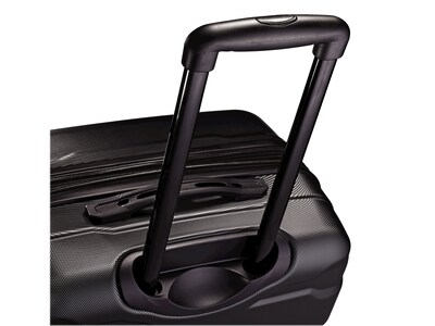 Samsonite Omni PC Polycarbonate 4-Wheel Spinner Luggage, Black (68310-1041)