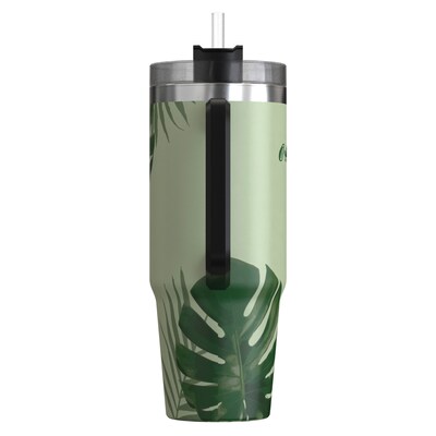 Outdoors Professional Stainless Steel Double-Walled Vacuum Insulated Tumbler with Straw, 30 oz., Tro