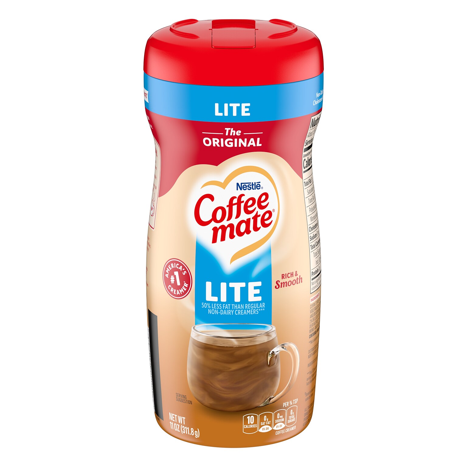 Coffee mate Original Lite Powdered Creamer, 11 Oz. (NES74185)