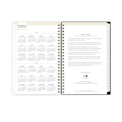 2026-2027 Blue Sky Day Designer Ophelia 5" x 8" Academic Year Weekly & Monthly Planner, Plastic Cover (158163)