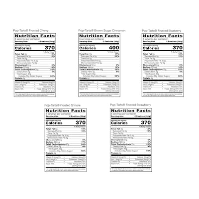 Pop-Tarts Toaster Pastries Variety Pack, 72 Pastries/Carton (KEE48883)
