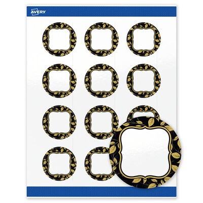 Avery Round Laser/Inkjet Multipurpose Labels, 2, White, 120/Pack (19479370928)