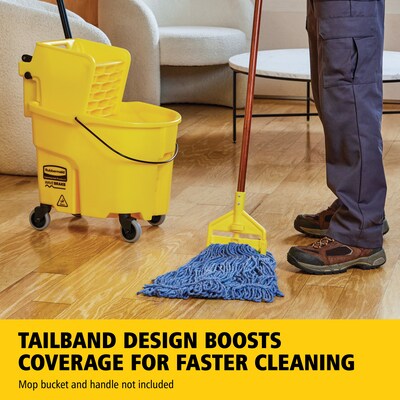 Rubbermaid Super Stitch Mop Head, 5" Headband (FGD25306BL00)