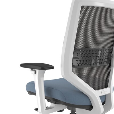 Union & Scale™ Lewis Ergonomic Mesh Back Computer and Desk Chair, Carolina (UN55656-CC)