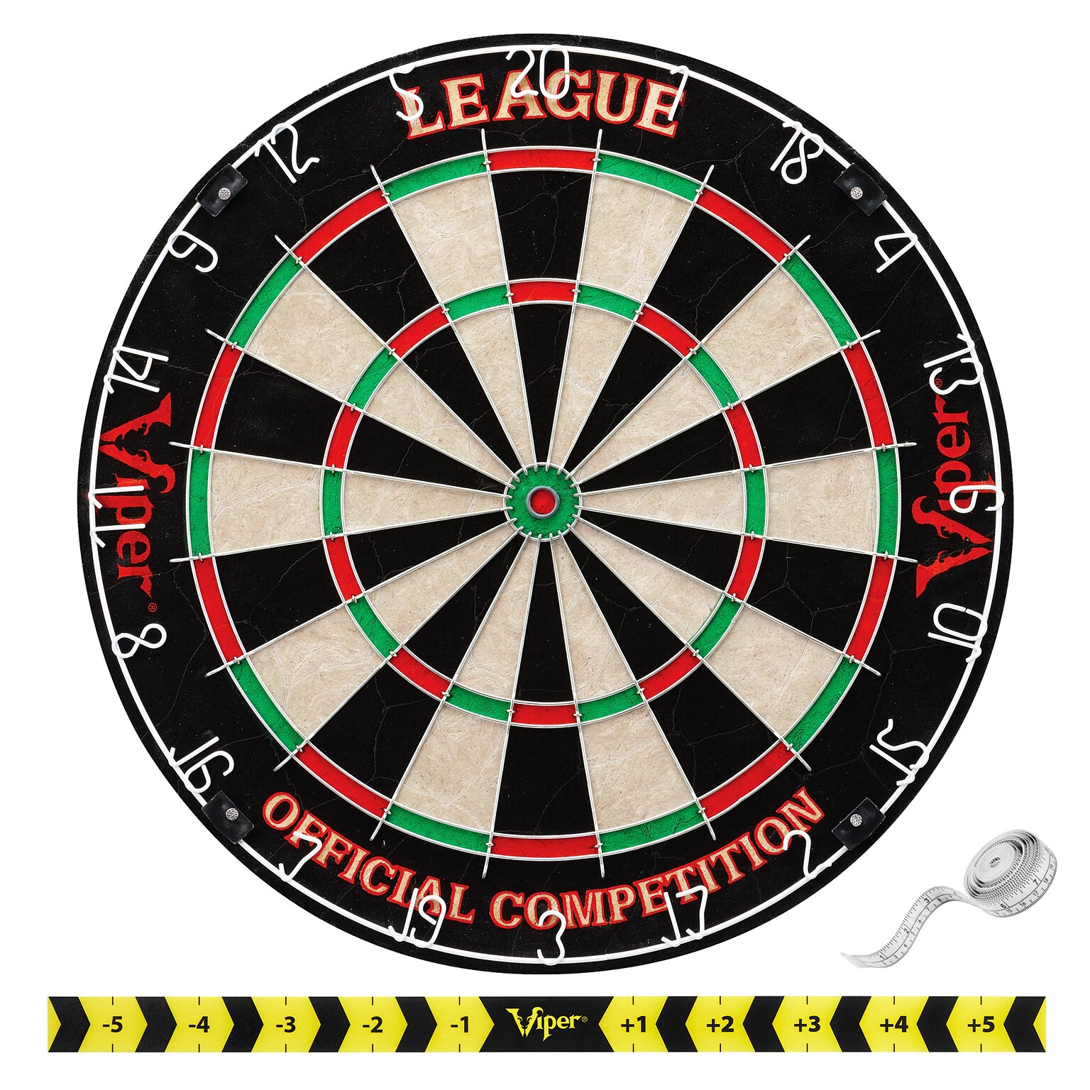 Viper League Sisal Dartboard (42-6012)