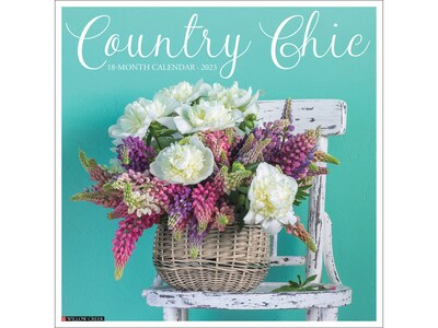 2023 Willow Creek Country Chic 12 x 12 Monthly Wall Calendar, Multicolor (25635)