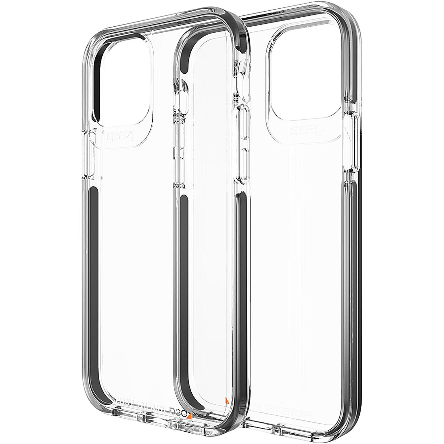 Zagg Piccadilly MagSafe Phone Case for iPhone 12/12 Pro, Shock Absorbing, Black (702006044)
