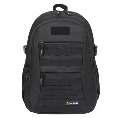 US Army ZULU Laptop Backpack, Large, Black (USBZUL18BLK)