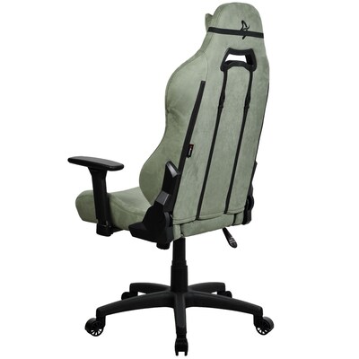 Arozzi Torretta Supersoft Microfiber Ergonomic Racing Gaming Chair, Forest (TORRETTA-SPSF-FST)