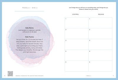 Quarto Mindful in Minutes: You Are Not Your Thoughts Guided Journal, 7.3" x 9.5", Multicolored, 160 pages (9780760385425)