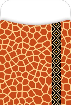 Barker Creek Africa Pockets, 5.125 x 3.5, Assorted Colors (4128)