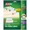 Avery Extra Large Laser/Inkjet File Folder Labels, 15/16 x 3 7/16, Assorted Colors, 18/Sheet, 25 S