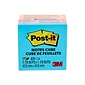 Post-it® Notes Cube, 2 in x 2 in, Assorted Bright Colors, 400 Sheets/Cube