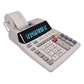 Sharp (EL1801V) 12-Digit Printing Calculator, White