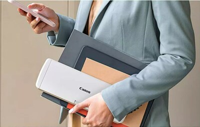 Canon imageFORMULA R10 Mobile Document Scanner, White (4861C001)