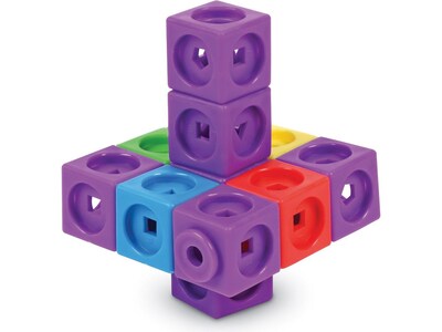 Learning Resources MathLink Cubes Brain Puzzle Challenge (LER9336)