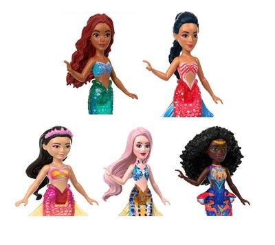 Mattel ?Disney The Little Mermaid  Scallop Small Story Set (HLX17)
