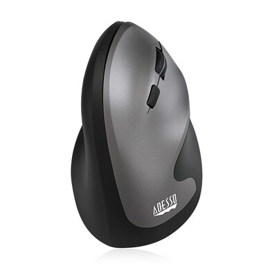 Adesso iMouse A20 Wireless Ergonomic Vertical Optical Mouse, Black
