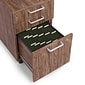 Union & Scale™ Essentials 3-Drawer Vertical File Cabinet, Mobile/Pedestal, Letter/Legal, Espresso, 21" (UN56981)
