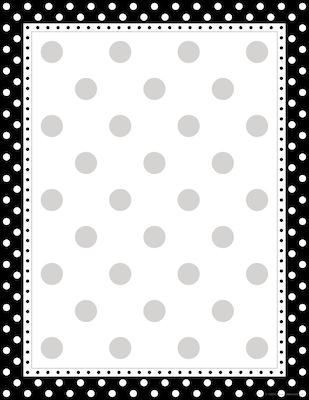 Barker Creek Just Dotty Designer Bulletin Board Set, 477/Pack (BCP3570)