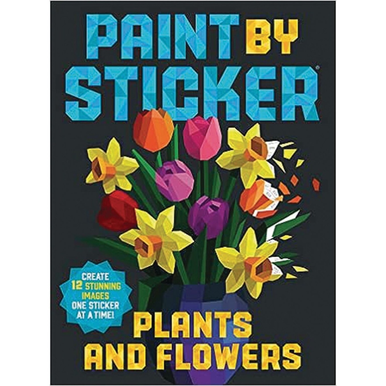 Workman Paint by Sticker Plants & Flowers Activity Book (PS1468)
