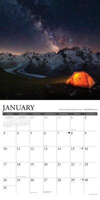 2027 Willow Creek 12" x 12" Monthly Wall Calendar, Assorted Colors (62739)