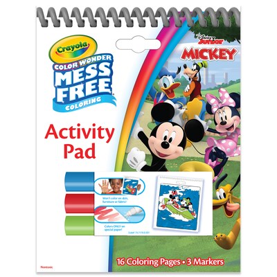 Crayola Color Wonder Disney Activity Book, 16 Pages, 3/Bundle (BIN757176)