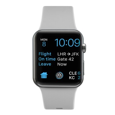 LAX Silicone Band for Apple Watch, Gray