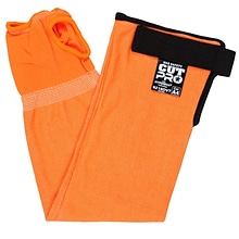 MCR Safety Cut Pro Sleeve 13-Gauge HyperMax Hi-Visibility Adjustable Hook and Loop Bicep, 18 inched,