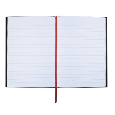 Black N' Red 1-Subject Professional Notebooks, 5.8" x 8.3", Wide Ruled, 96 Sheets, Black (JDK-E66857)