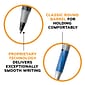 BIC Round Stic Grip Xtra Comfort Ballpoint Pen, Medium Point, Blue Ink, 36/pack (GSMG361BLU)