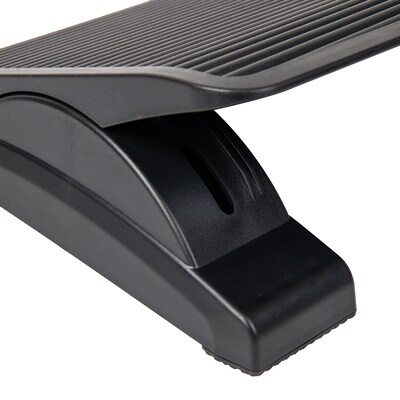 Mind Reader Tilt Adjustable Footrests, Black (FTLINE-BLK)
