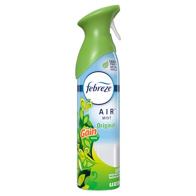 Febreze Odor-Fighting Air Freshener Aerosol, Gain Original Scent, 8.8 oz. (96252)