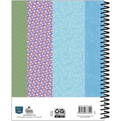 Carson Dellosa Education Crafty and Cool Undated Lesson Planner, 8" x 11", 128 Pages (CD-105056)