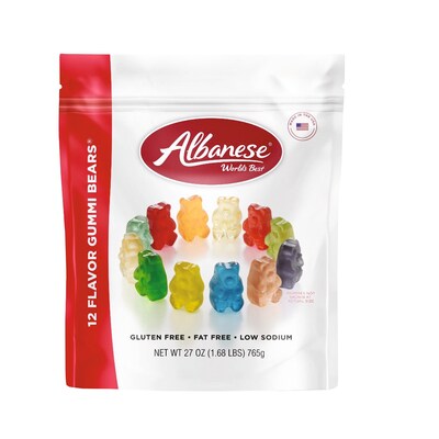 Albanese 12 Flavor Gummi Bears - 27oz