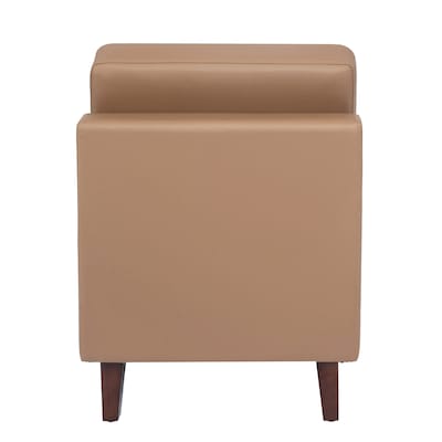 Flash Furniture Hercules Artemis LeatherSoft Middle Reception Chair, Cognac (ZB8921MCOGNAC)
