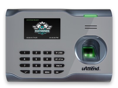 uAttend Cloud-Connected Fingerprint Time Clock (BN6400)