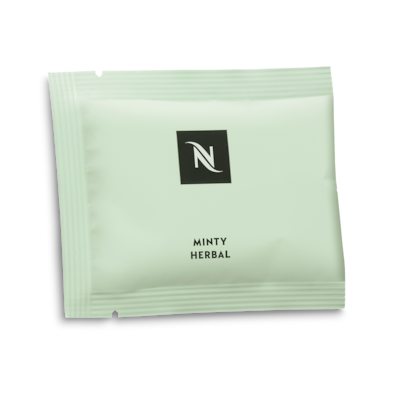 Nespresso Caffeine Free Minty Herbal Tea Bags, 25/Box (157019)