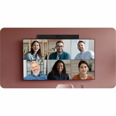 Yealink SmartVision 40 4K Ultra HD Microsoft Teams Rooms Kit for Small to Medium Rooms, Black (1103834)