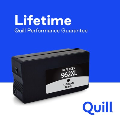 Quill Brand® Remanufactured Black Standard Yield Ink Cartridge Replacement for Canon PG-40 (0615B002) (Lifetime Warranty)
