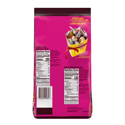 Hersheys Miniatures Assorted Chocolate,  Candy Party Pack, 35 oz. (HEC99982)
