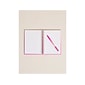 U Brands Ombre Hardcover Journal, 6" x 8.75", Ruled, Pink/Orange (3126U04-24)