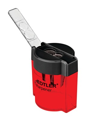 Staedtler Manual Pencil Sharpener, Assorted Colors (512300BKA6)