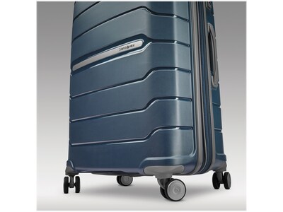Samsonite Freeform 27.95" Hardside Suitcase, 4-Wheeled Spinner, TSA Checkpoint Friendly, Navy (78256-1596)