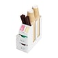 Mind Reader 'Organizer' Coffee Condiment Organizer, White (CAD01-WHT)