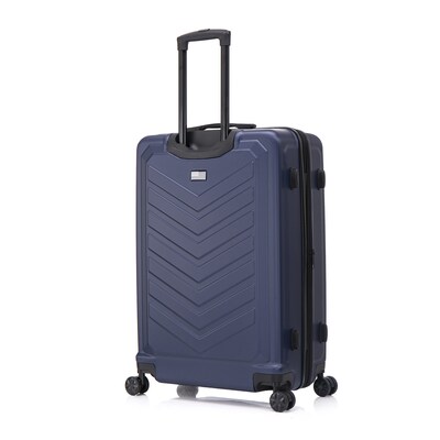US Army FOX PRO 3-Piece Hardside Spinner Carry-On Luggage Set, TSA Checkpoint Friendly, Navy Blue (USLFPROSML-BLU)