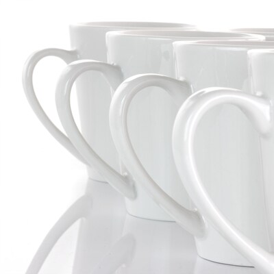 Elama Holt 10 Ounce Coffee Mugs, 12/Set (937114708M)